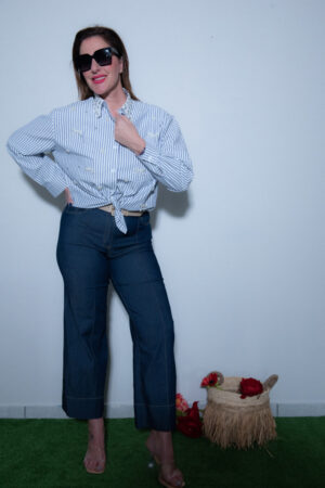 Πουκάμισο με στρασάκια στο γιακά