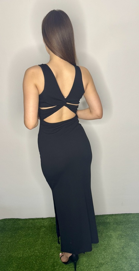 ΦΟΡΕΜΑ ΕΛΑΣΤΙΚΟ ΜΕ ΑΝΟΙΧΤΗ ΠΛΑΤΗ ΜΑΥΡΟ - Image 3