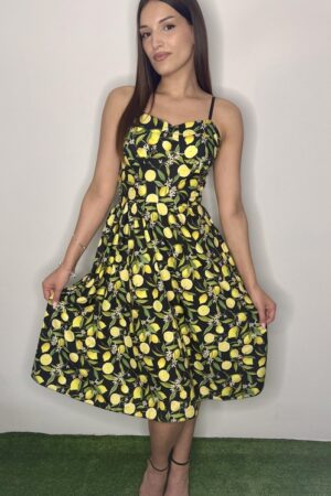 ΦΟΡΕΜΑ ΜΕ ΤΙΡΑΝΤΕΣ ΜΑΥΡΟ ΜΕ ΛΕΜΟΝΑΚΙΑ