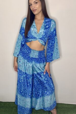 ΣΕΤ BOHO ΤΟΠ ΚΑΙ ΠΑΝΤΕΛΟΝΑ ΜΠΛΕ